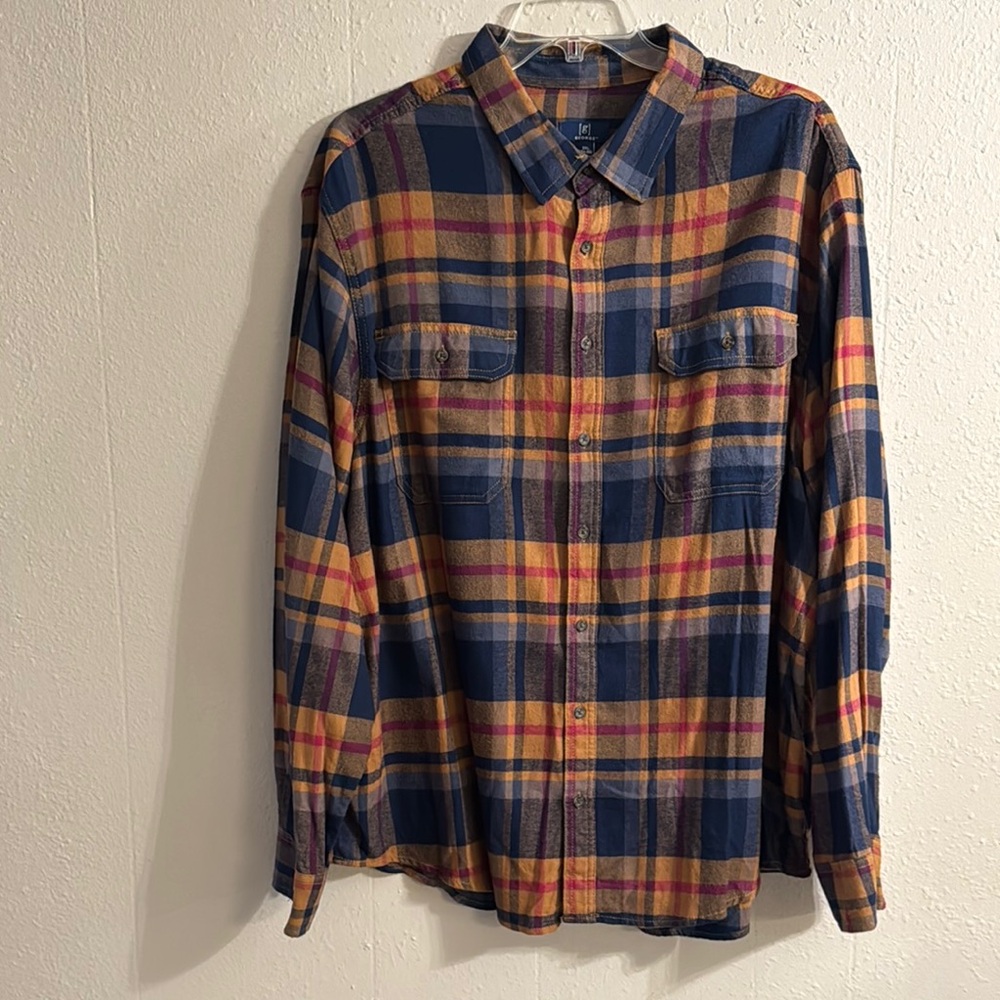 George Simonton Multicolor Plaid Men's Shirt
